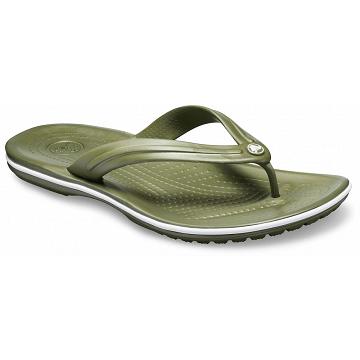 Chanclas Crocs Crocband™ Hombre Verde Oliva | Mexico 0865UZGT